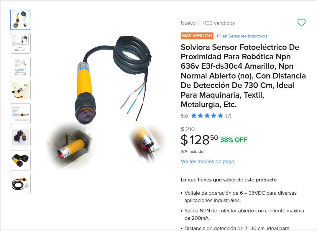 Blue Reflective Sensor